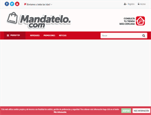 Tablet Screenshot of mandatelo.com